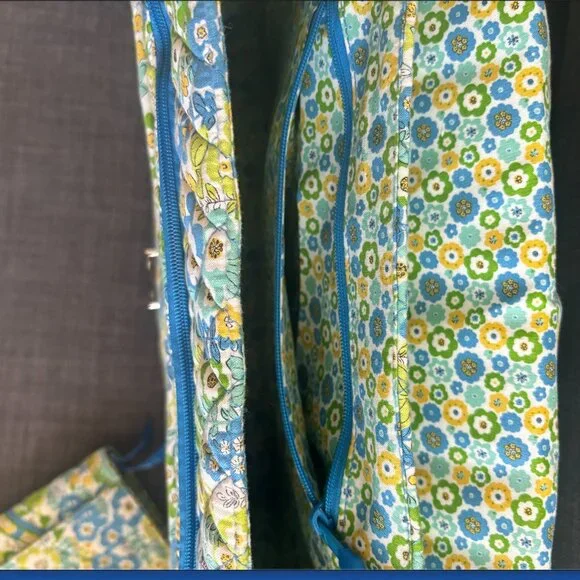 VERA BRADLEY BRIEFCASE TOTE WALLET COMBO - Picture 14 of 16